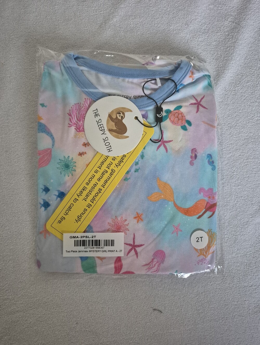 Sleepy Sloth Size 2t